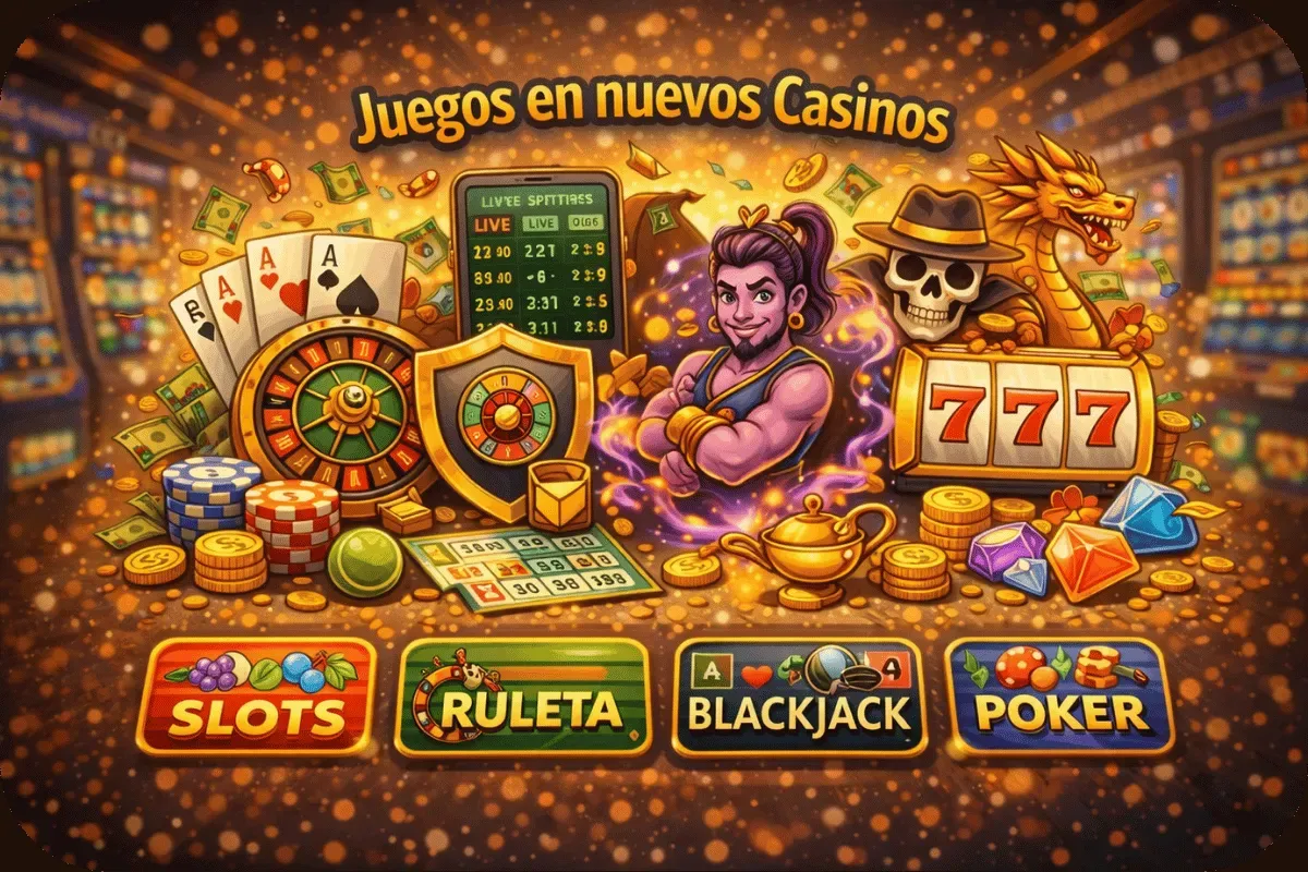 Juegos en nuevos Casinos